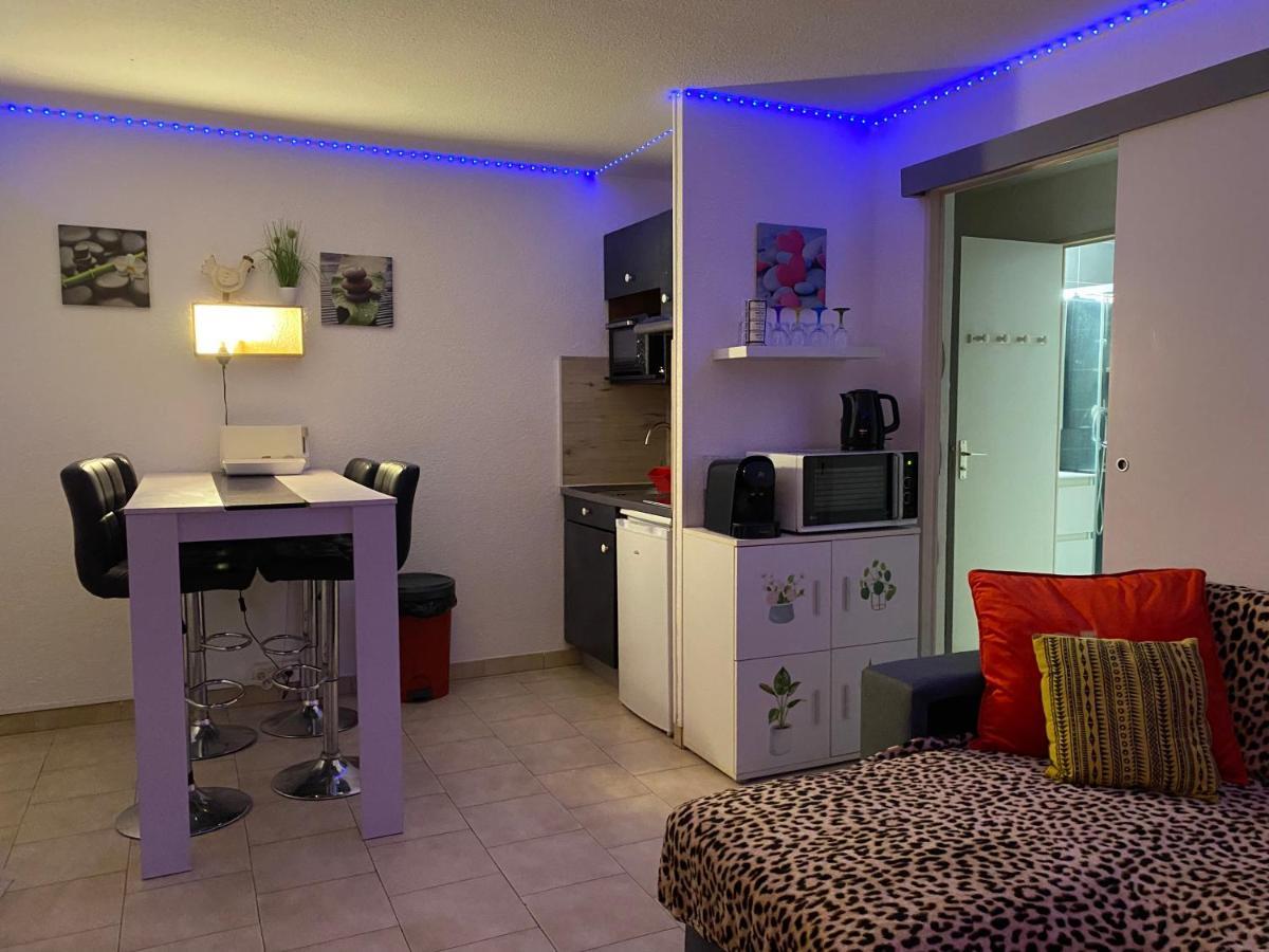 T2 Rdc A Canet En Roussillon Europa 4 Pers ,Piscine,Clim, Tennis, Parking Exterior photo