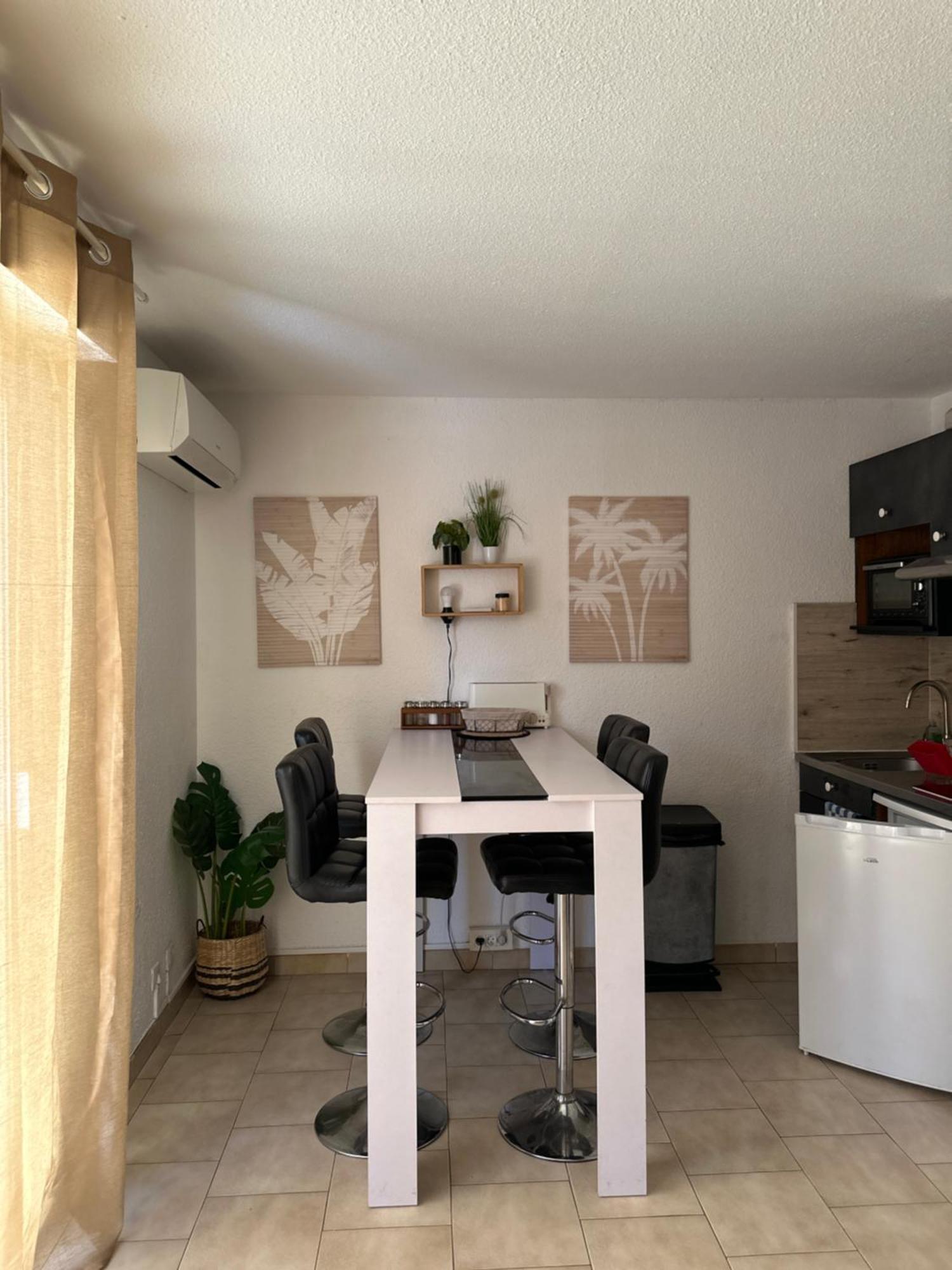 T2 Rdc A Canet En Roussillon Europa 4 Pers ,Piscine,Clim, Tennis, Parking Exterior photo