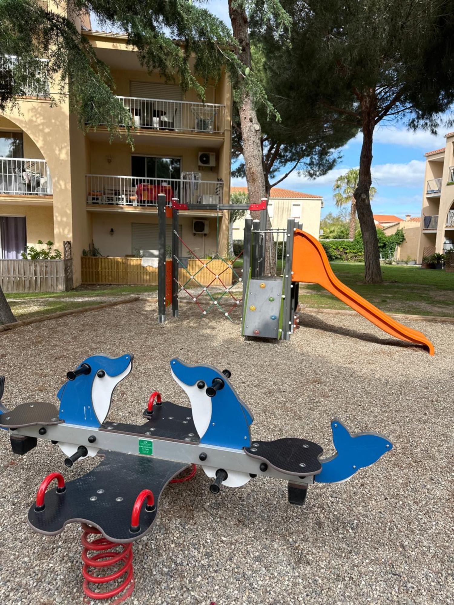 T2 Rdc A Canet En Roussillon Europa 4 Pers ,Piscine,Clim, Tennis, Parking Exterior photo